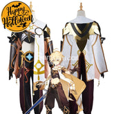 【In Stock】Game Genshin Impact Cosplay Aether Costume Plus Size Costumes